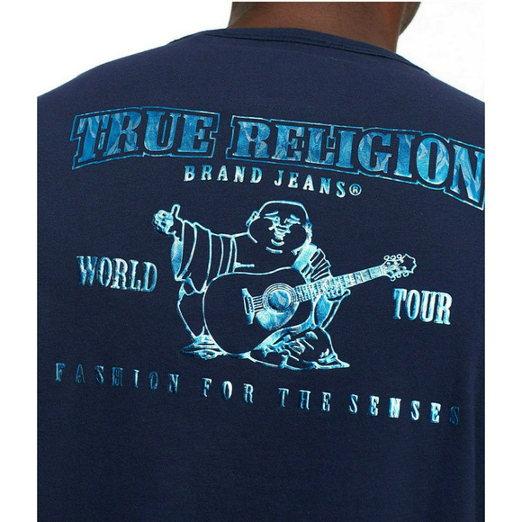 true religion metallic buddha t shirt